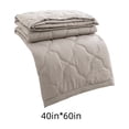 thumbnail image 3 of Single Size Duvet Reversible Coverless Microfiber Soft Bed Quilt Softness Comfort and Lightweight Cooling Blanket, Machine Washable Sweats Throw Blanket Thin Breathable, 3 of 8
