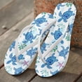 thumbnail image 3 of Chririnla Women's Cartoon Sea Turtle Print Beach Sandals Casual Arch Support Comfortable Yoga Mat Thong Sandal Fashion Lightweight Indoor Outdoor Vacation Slippers, 3 of 7
