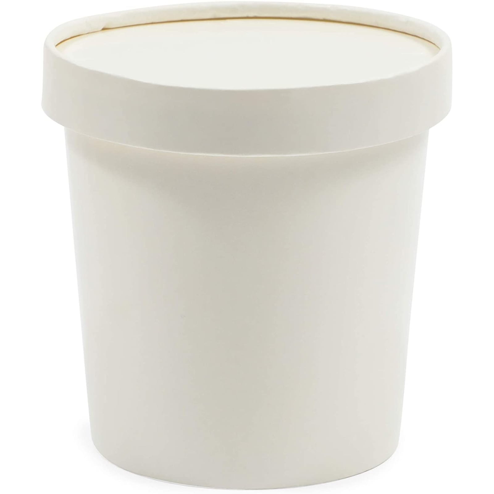 25-375 Organic Soup Cup Disposable Soup Bowl with Lid 470 ML 16 OZ Pasta 