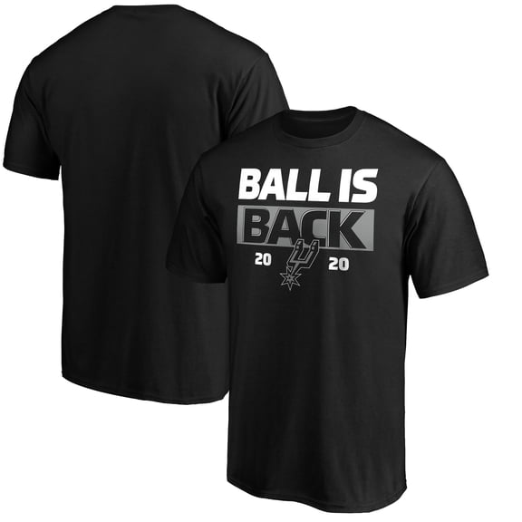Men's Black San Antonio Spurs Ball Is Back T-Shirt
