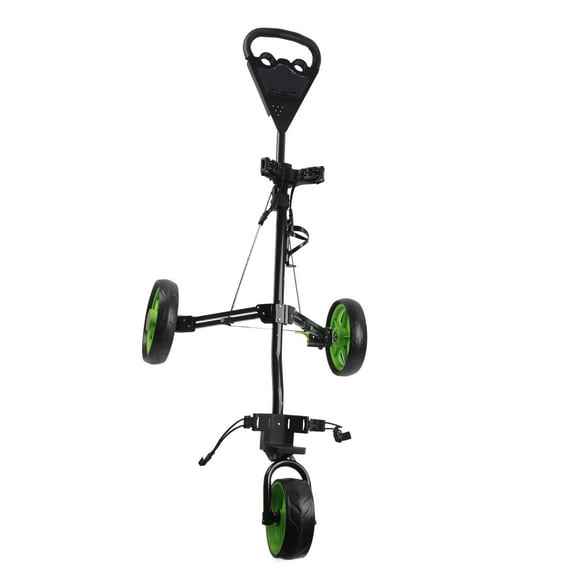 Golf Push Cart,Golf Push Cart Golf Golf Bag Cart Wheel Golf Push Cart Solid Performance