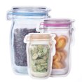 thumbnail image 3 of Clearance Preservation Reusable Food 28Pc Jar Fridge Bags Freezing Fresh Storage Produce Closure Bags & lids & Boxes for Home & Kitchen multicolour, 3 of 8