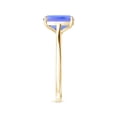 thumbnail image 3 of Angara Natural 2.45 Ct. Tanzanite Fashion Ring in 14K Yellow Gold for Women (Ring Size: 6.5), 3 of 9