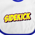 thumbnail image 4 of Inktastic Sidekick for Fathers Day Boys or Girls Baby Bib, 4 of 4