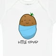 thumbnail image 4 of Inktastic Little Spud Blue Boys or Girls Baby Bodysuit, 4 of 5