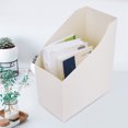 thumbnail image 3 of ZOUSSIQI 2 Pcs Boîte de Rangement pour Documents de Bureau DIY Beige JU316-138951, 3 of 10
