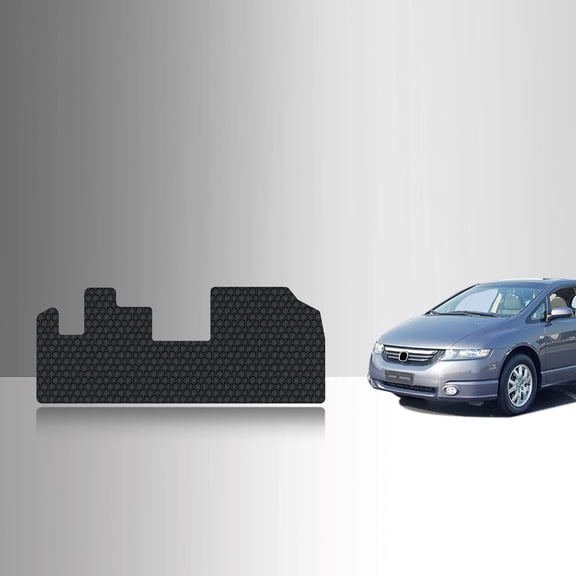 ToughPRO Front Mats Compatible with Honda Odyssey 2004 - All Weather Heavy Duty (Made in USA) Black Rubber