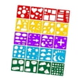 thumbnail image 4 of Abbracc 20 Pieces Painting Stencils Practical Sturdy Lightweight Drawing Stencil Set, 4 of 9
