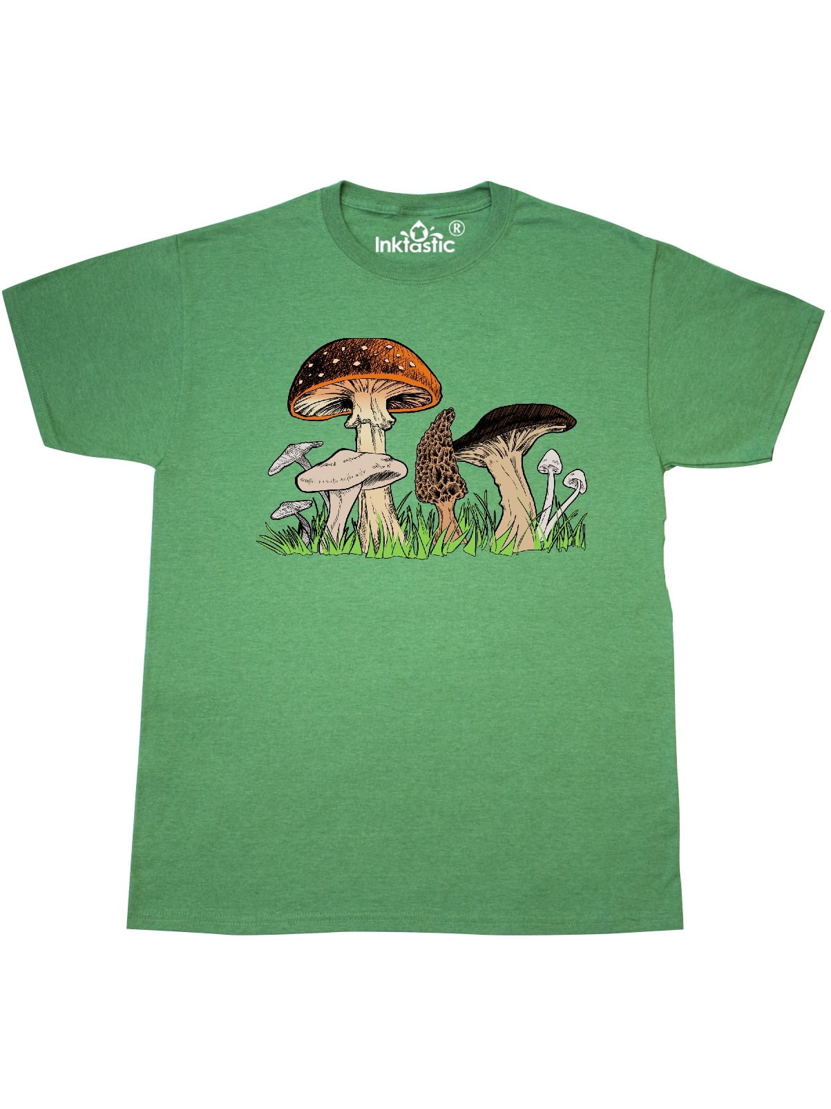 INKtastic - Mushroom hunting for Morel mushroom T-Shirt - Walmart.com - Walmart.com