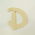 thumbnail image 3 of Package of 1, 8 Inch X 1/2" Thickness Baltic Birch Wood Letter D in The Waltograph Font, Thick for Art & Children Craft Project, Made in USA, 3 of 4