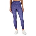 thumbnail image 3 of Reebok Women's Printed High Rise 7/8 Leggings with 25" Inseam and Side Pockets, 3 of 4