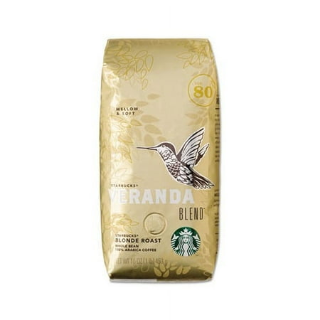 VERANDA BLEND Coffee Light Roast, Whole Bean, 1 lb Bag