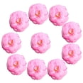 thumbnail image 1 of 10 Unidades Flor de simulación artificial BLESIY Camellia Cabeza de Flor 5.5 Cm Rosado, 1 of 8