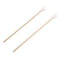 thumbnail image 1 of 2PCS Bell Mallet with Maple Handle Rubber Head for Xylophone Better Sound Quality for Marimba, 1 of 8