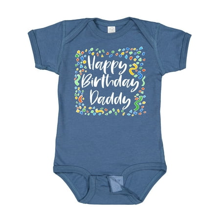 

Inktastic Happy Birthday Daddy Gift Baby Boy or Baby Girl Bodysuit