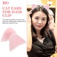 thumbnail image 3 of LOLIPPYY 40Pcs Pink Cat Ears for Hair Clip Fabric Accessories for DIY Hair Charm Decoration, 3 of 4