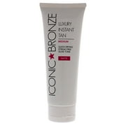Iconic Bronze Luxury Instant Tan - Medium Matte , 3.38 oz Bronzer