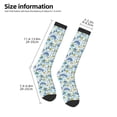 thumbnail image 2 of Rocae cartoon octopus for Novelty Casual compression Socks For Women Men Contrast Color Stockings, 2 of 6