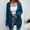 Blue, variant on Fall Sweater for Women Open Front Knit Cardigan Lightweight Fuzzy Sweater Lantern Long Sleeve Fluffy Coat Outwear Women Sweaters Cheap