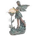 thumbnail image 1 of Estatua de jardín TERESA'S COLLECTIONS Fairy con cristal craquelado, 1 of 7