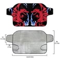 thumbnail image 5 of FOR U DESIGNS Dragon Pattern Car Windshield Snow Cover, Freeze Protector for Auto Car Winter Ice Sunshade Protector, Universal Fit SUV Auto Cover Snow Water Proof UV Dust Resistant, 5 of 6