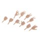 thumbnail image 5 of Muñecas BJD Manos Piezas 1/6 Manos de Muñeca para Bjd Accesorio de Bricolaje de Reemplazo de Cuerpo de Muñeca Articulada Magideal Muñecas BJD Manos Piezas, 5 of 7
