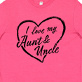 thumbnail image 4 of Inktastic I Love My Aunt and Uncle in Black Chalk Heart Youth T-Shirt, 4 of 5