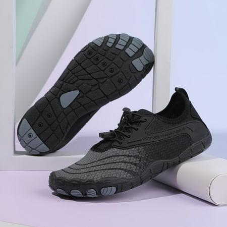 

Men s Bare Water Shoes With Adjustable Buckle Pool Swimming/Outdoor Activities Breathable Quick Dry Non Slip For Men s Summer Beach Walking