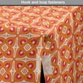 thumbnail image 4 of Abstract Dog Crate Cover, Colorful Repetitive Art Deco Inspired Floral Like Warm Tones, Easy to Use Pet Kennel Cover Small Dogs Puppies Kittens, 7 Sizes, Pale Vermilion and Magenta, by Ambesonne, 4 of 6