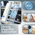 thumbnail image 3 of JETech Magnetic Case for Samsung Galaxy S26 Ultra, Translucent Matte Back Shockproof Cover (Omphalodes), 3 of 7