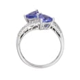 thumbnail image 5 of Gin & Grace 10KT WG Tanzanite and diamond accent Ring, 5 of 6