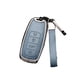 thumbnail image 1 of Sidaley Aleación de zinc Car Key Fob Reemplazo a prueba de golpes Galvanizado Control remoto Case Shell Guard Accesorios Gris Azul Type2 NO2, 1 of 6