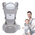 thumbnail image 2 of Portabebés ergonómico para bebé, taburete de cintura multifuncional para recién nacido a niño, multiusos antes y después, accesorios para bolsa de canguro, 2 of 7