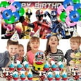 thumbnail image 5 of Power Ranger Latex Balloons Party Supplies Decor Banner Backdrop Kit Birthday Decorations, 5 of 6