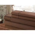 thumbnail image 1 of Chic Home CST102-US Ensemble de Draps en 100% Coton&44; Marron - Simple, 1 of 1