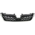 thumbnail image 2 of CAPA For 14-16 Forester 2.5L Front Grille Assembly Dark Gray w/Chrome Molding, 2 of 5