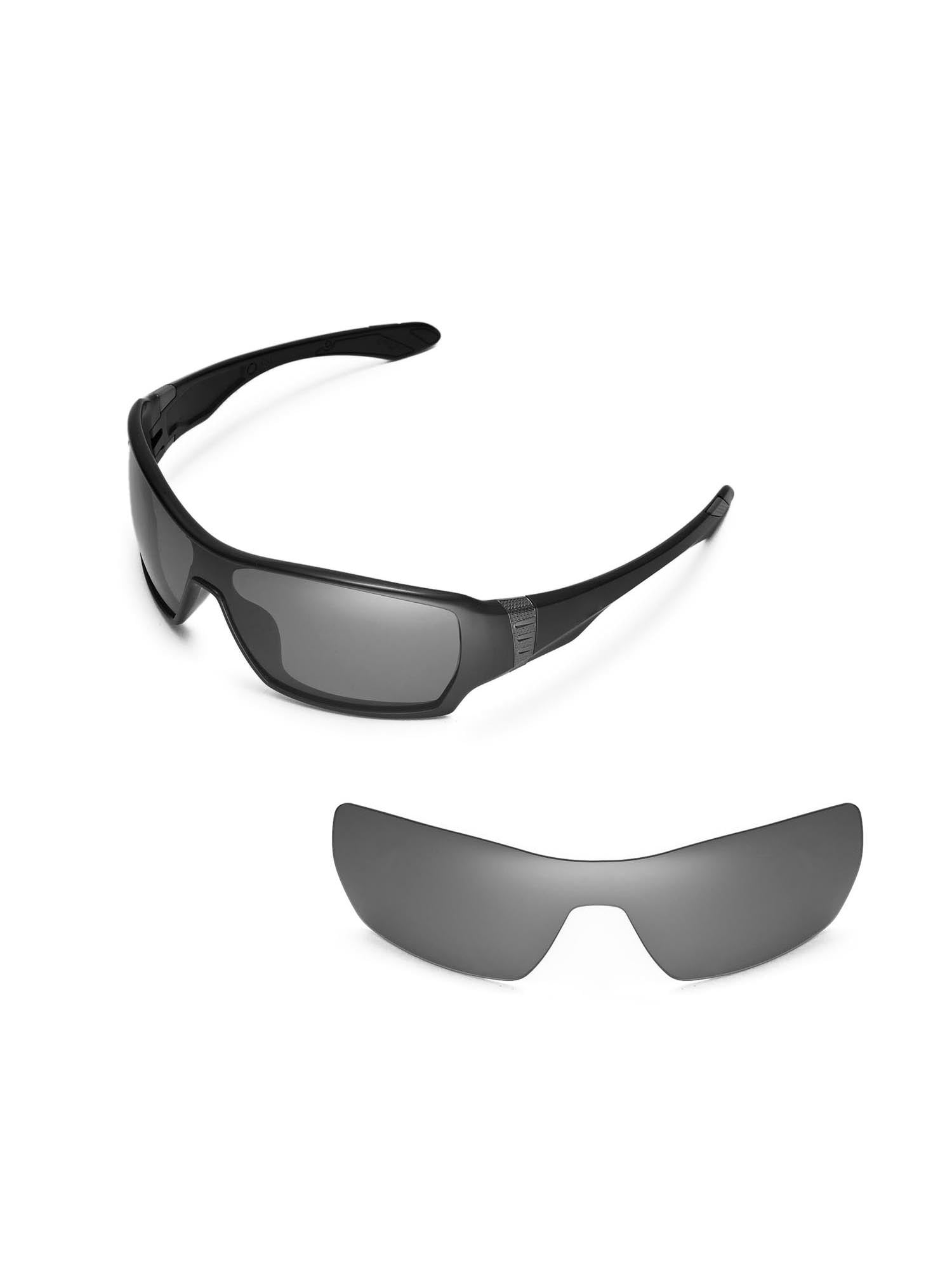 Walleva Black Polarized Replacement Lenses for Oakley Offshoot Sunglasses -  