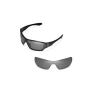 Walleva Black Polarized Replacement Lenses for Oakley Offshoot Sunglasses
