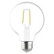 thumbnail image 2 of Bombilla LED GE Refresh, 40 W, luz diurna, G25 Globe, transparente, paquete de 1 unidad, 2 of 9