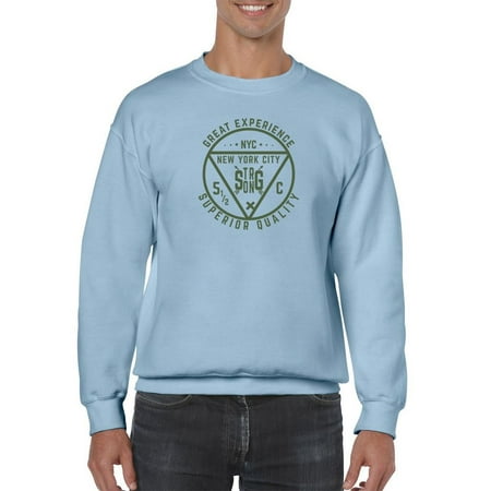 Great Experience New York City Sweatshirt Men -Image by Shutterstock Male 3X-Large
