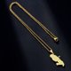 thumbnail image 2 of Collar con colgante Sonducket de Acero inoxidable Oro, 2 of 6
