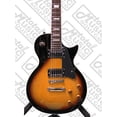 thumbnail image 5 of Oscar Schmidt LP Style Electric Guitar, Solid Mahogany Body, Sunburst, OE20TS KIT, 5 of 8