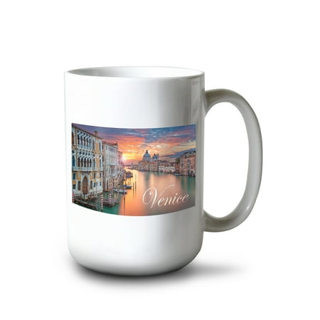 

15 fl oz Ceramic Mug Venice Italy Sunrise Dishwasher & Microwave Safe