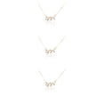 thumbnail image 1 of Collar de Amistad Qarigey Aleación Oro Plata, 1 of 6