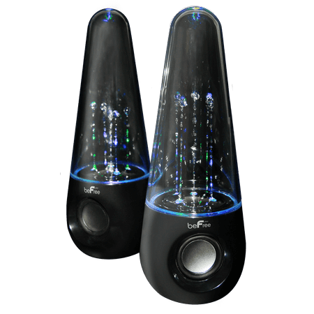 beFree Sound BT Multimedia LED Dancing Water Speakers, (Best Multimedia Speakers In India)