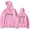 Pink, variant on Jorja Smith Falling Or Flying Tour 2025 Merch Hoodies Casual Hooded Sweatshirt Unisex Pullover Clothing