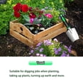 thumbnail image 4 of MIARONIN 3 Pieces Garden Tool Set, Heavy Duty Gardening Tools Kit with Hand Rake Transplanter  Trowel, Gardening Gifts for Women and Men,No-Rust,No-Bend, 4 of 6