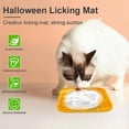 thumbnail image 5 of Dog Lick Mat with Suction Cups, 7.8 in Food - Grade Silicone Slow Feeder Pad for Dogs and Cats, Bathing Grooming Treat Distraction, 5 of 8