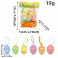 thumbnail image 2 of AZXY 1PC Easter Eggs,Easter Decoration,Decorative Easter Eggs,Easter Decorations for The Home,Easter Egg Ornaments Hanging, 2 of 6