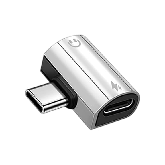 USB C to 3.5mm Headphone and Charging Adapter Tyoe C Chargers With PD60W Fast Charging &3.5mm Port For Smartphones